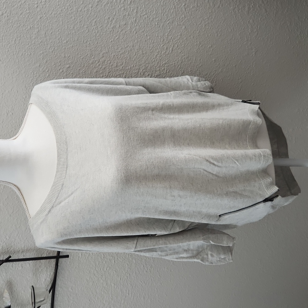 Express zipper sweater